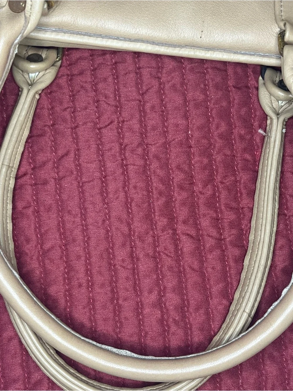Vintage Coach Hudson Bag 9905 Leather Satchel Doctor Bag Made in USA Putty
